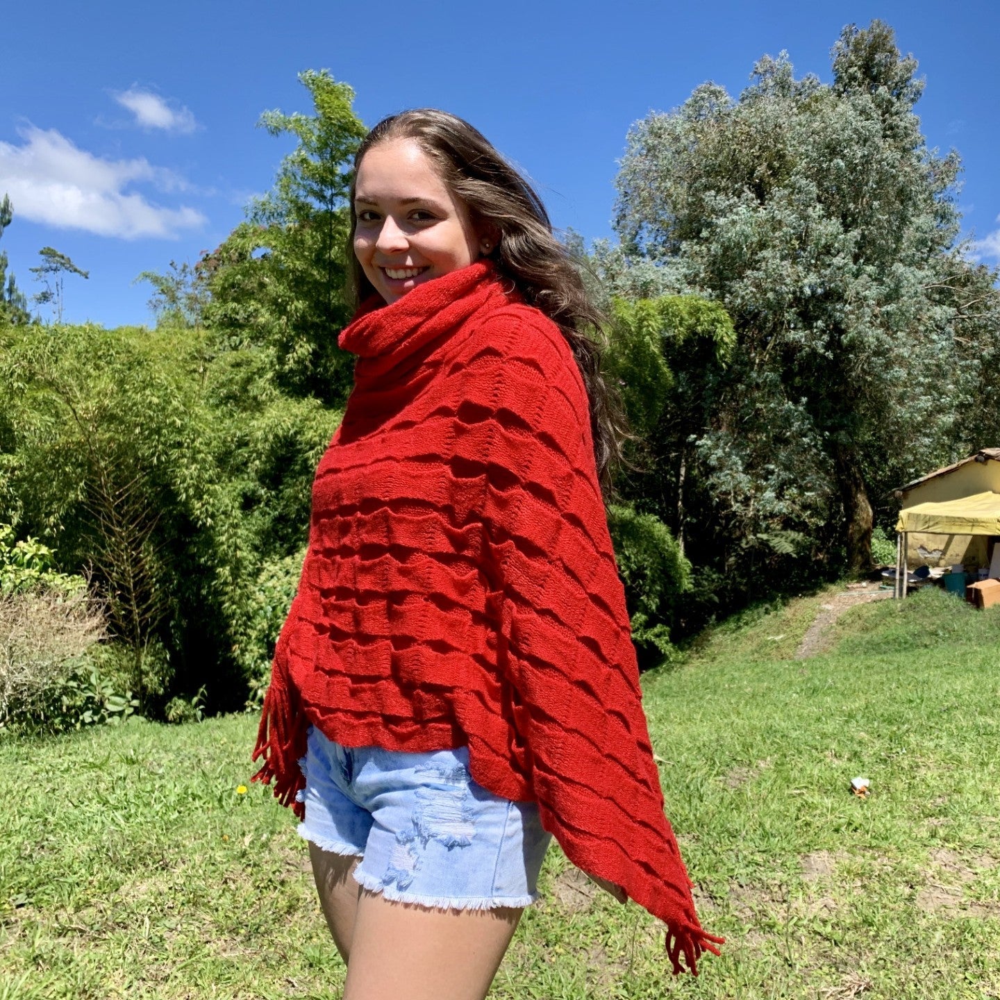 Amayra Wollen Poncho