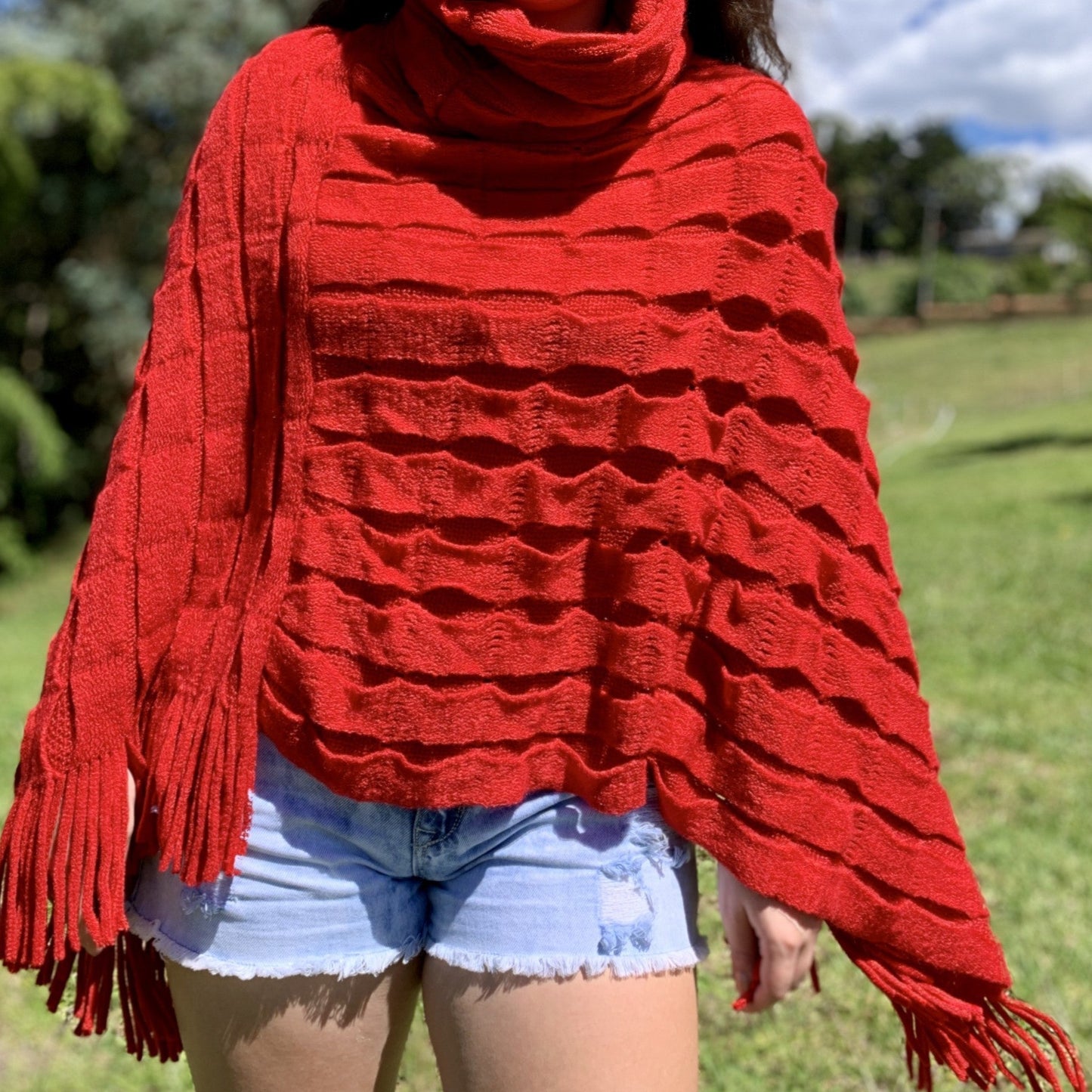 Amayra Wollen Poncho