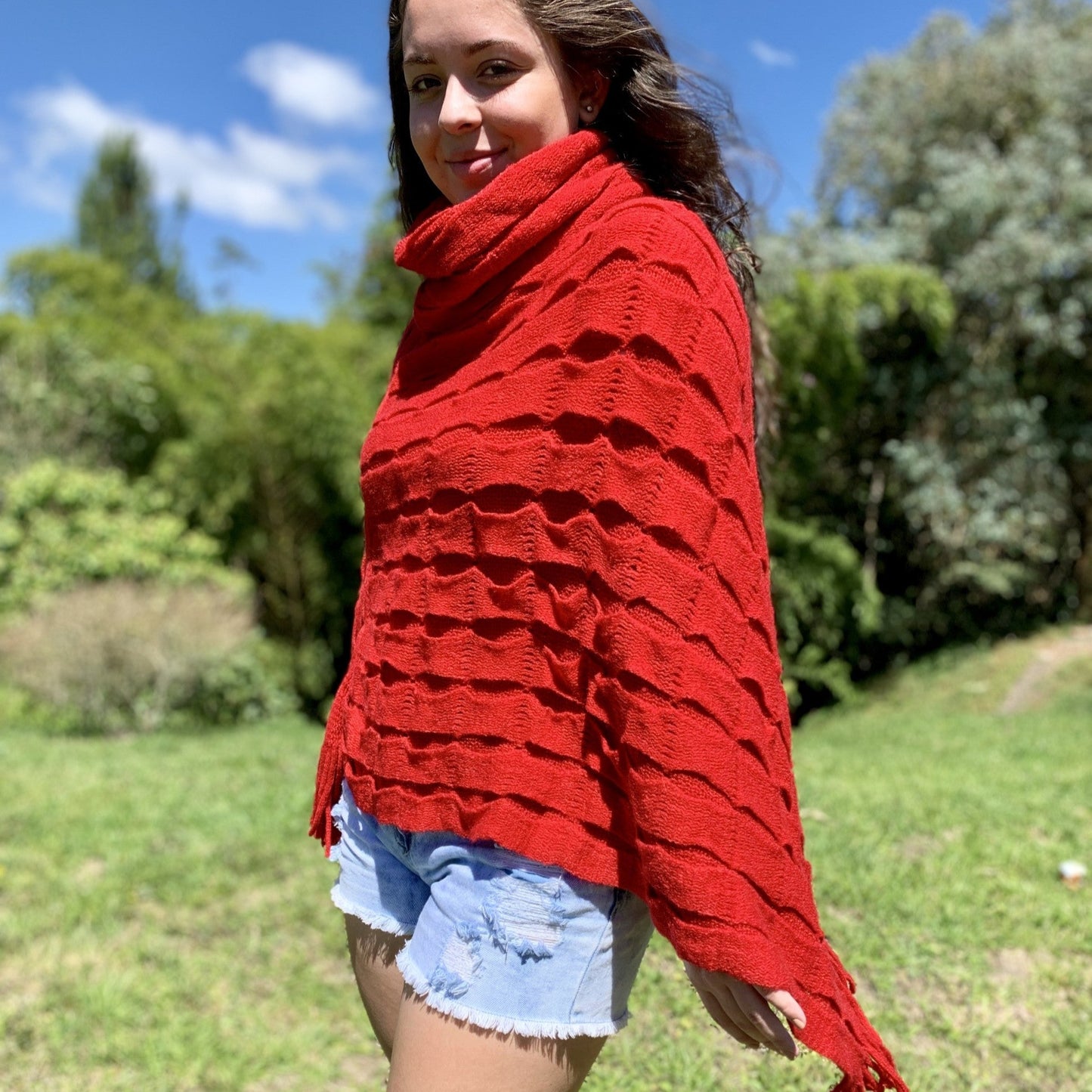 Amayra Wollen Poncho