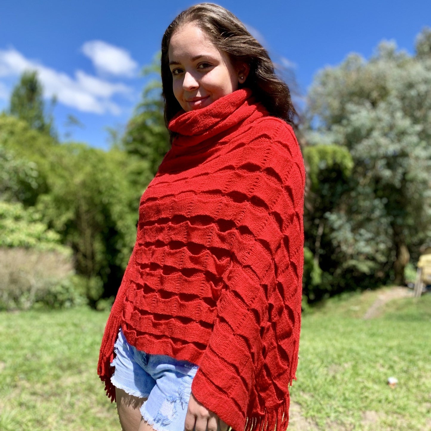 Amayra Wollen Poncho